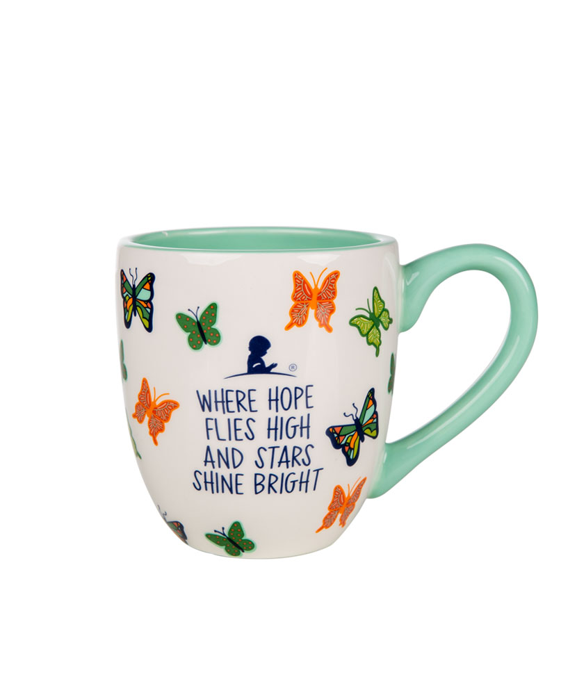 Colorful Butterflies Ceramic Mug - Patient Art Ty
